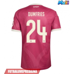 Lacne Muži Futbalové dres Real Madrid Denzel Dumfries #24 2026-27 Krátky Rukáv - Tretina
